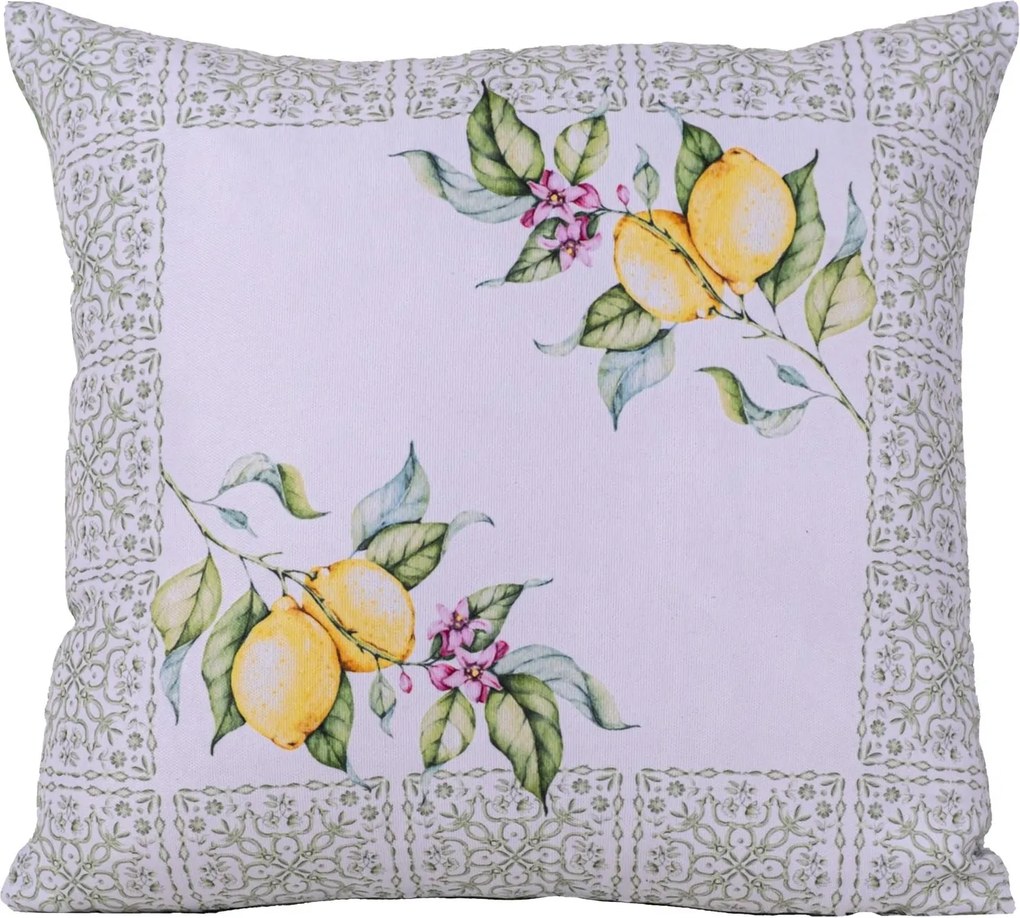 DEKORAČNÁ OBLIEČKA NA VANKÚŠ LIMONE6 43X43 CM VZOROVANÁ