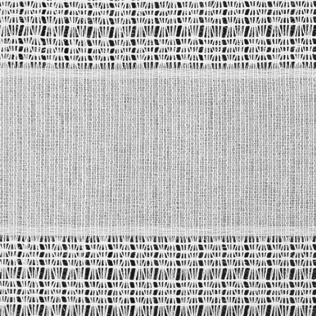 ZÁVES NA KRÚŽKOCH ELIRA 140X250 CM BIELA