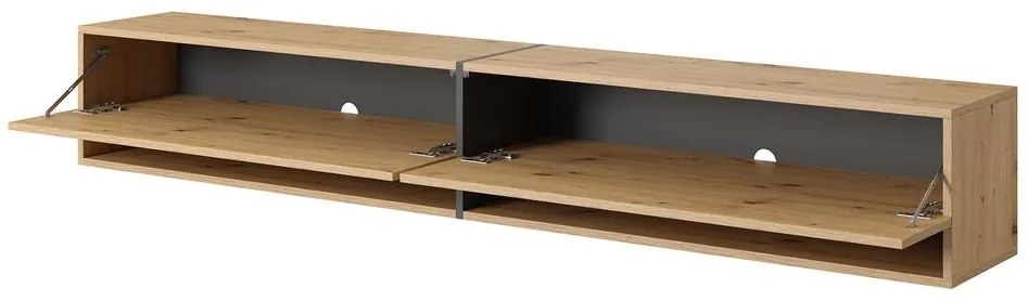 TV skrinka/stolík Myrtha 200  (dub artisan). Akcia -18%. Vlastná spoľahlivá doprava až k Vám domov. 1098779