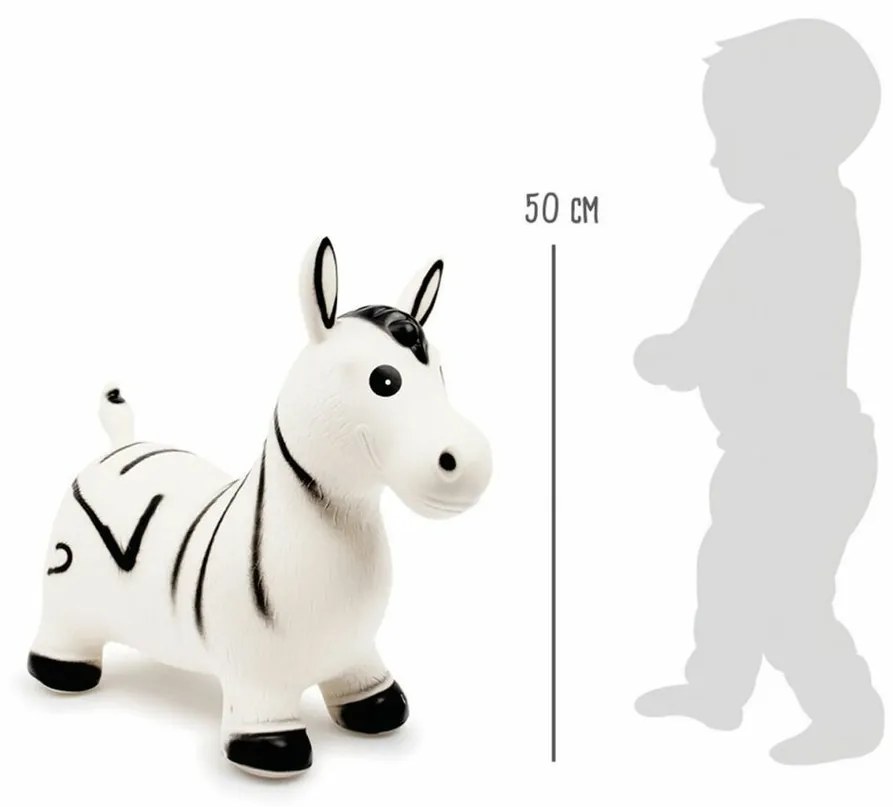 Small Foot Nafukovacie hopsadlo zebra
