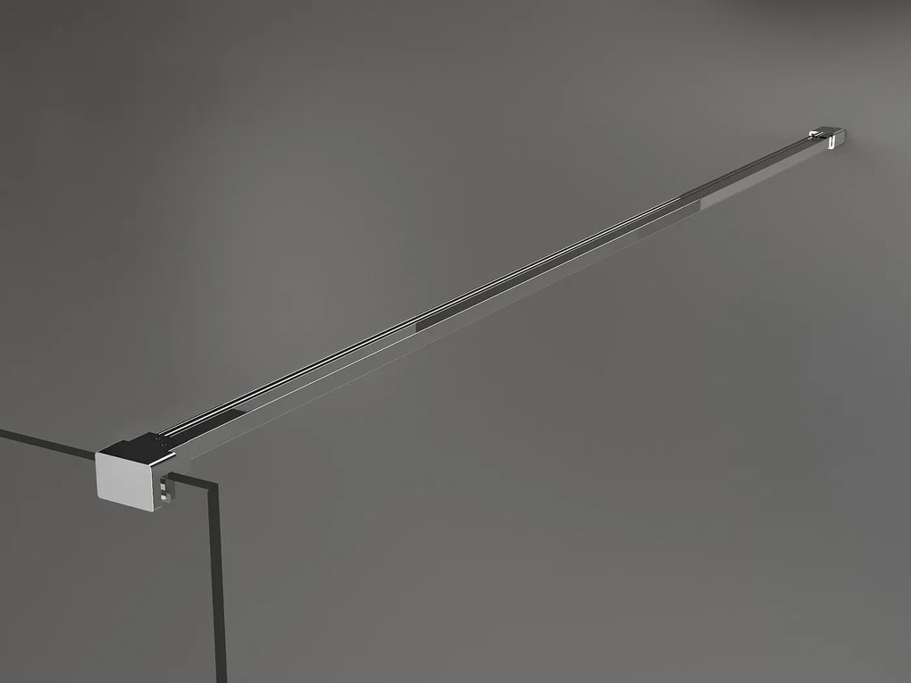 Mexen Kioto sprchová zástena 70x200 cm 8 mm, chrómový profil, číre sklo, 800-070-101-01-00