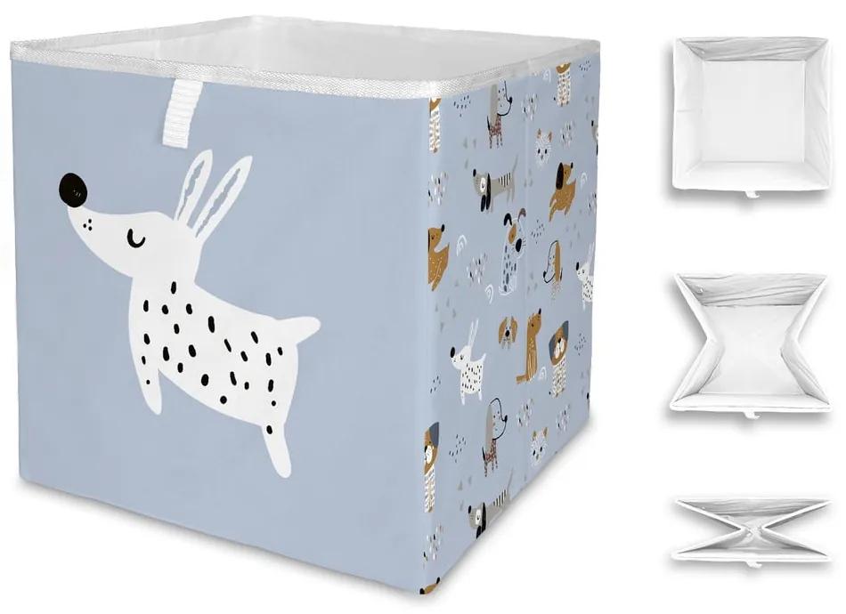 Látkový detský úložný box Woof Woof - Butter Kings