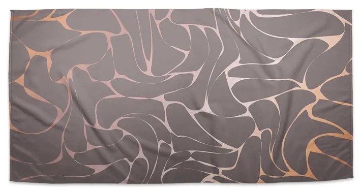 Sablio Uterák Béžové vzorce - 50x100 cm