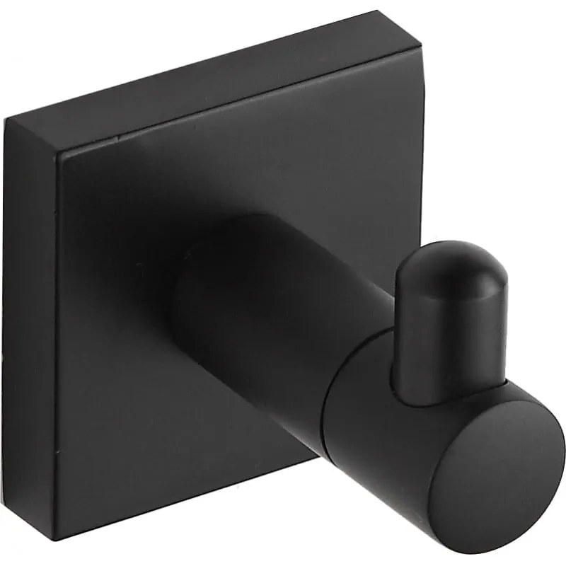 Mexen príslušenstvo, RUFO držiak na uteráky, 1-háčik, čierna, 7050935-70