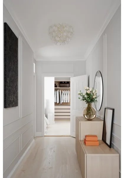 ByRydens 4202450-7002 - Stropné svietidlo LORRAINE 3xE14/8W/230V pr. 52 cm