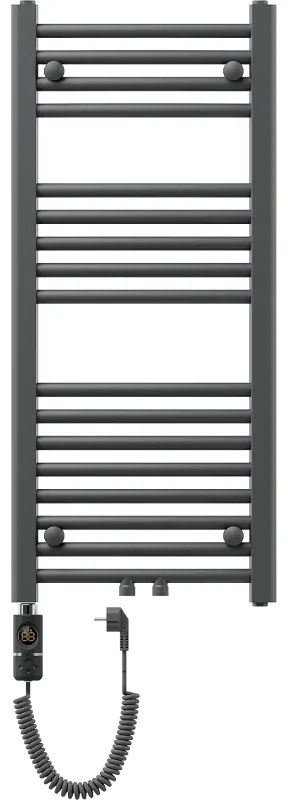 Mexen Ares, elektrické vykurovacie teleso 900 x 400 mm, 300 W, antracitová, W102-0900-400-2300-66