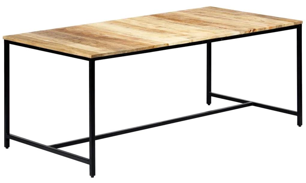 Jedálenský stôl 180x90x75 cm masívne mangovníkové drevo
