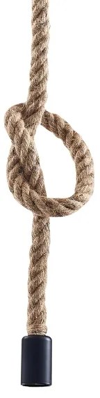 Luster na lanku ROPE 1xE27/12W/230V