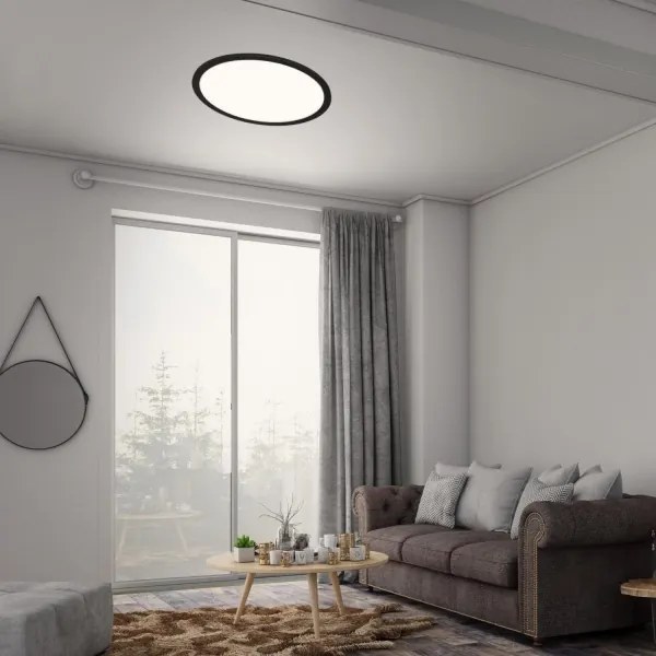 Briloner 7168-015 - LED Stm. stropné svietidlo PIATTO LED/22W/230V čierna + DO