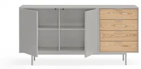 TEULAT SIERRA LIGHT GREY komoda