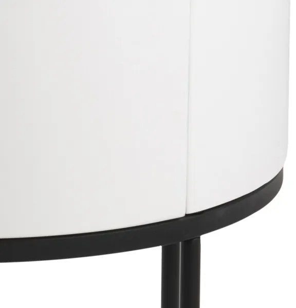 Nočný stolík COLUM biely