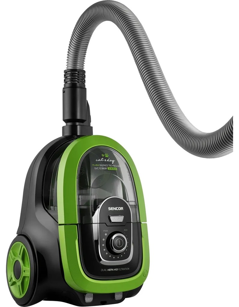 Sencor SVC 1038GR 3AAA bezvreckový vysávač
