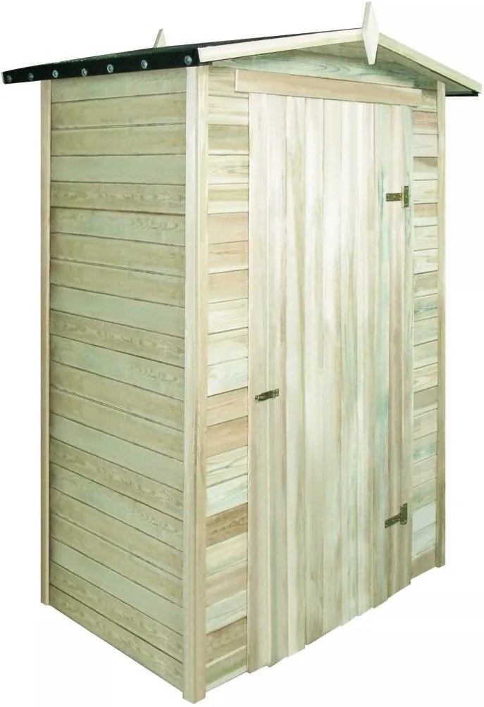Záhradný drevený domček - 150x100x210 cm - borovica