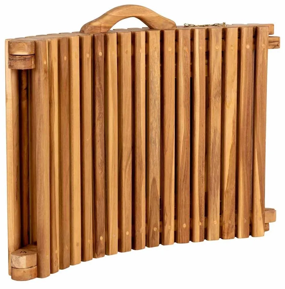 Teakové lehátko Arrieta 185 × 56 × 25 cm