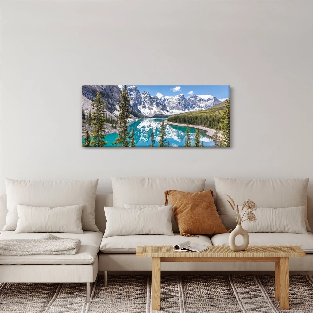 Obraz - Národný park Banff (120x50 cm)