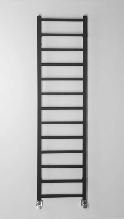 Sapho Sapho, METRO LIGHT vykurovacie teleso 400x1500 mm, čierna matná, IR447TB