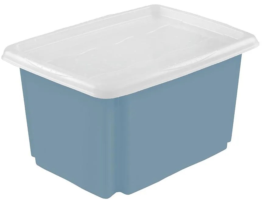 Otočný box s vekom modrý 45x35x27 30l 680