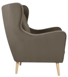 Kreslo OMI XXL hnedé