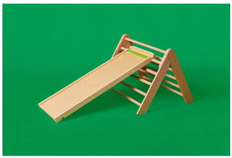 lupilu®  Trojuholníková preliezka s rebríkom a šmýkačkou Premium  (100395156)