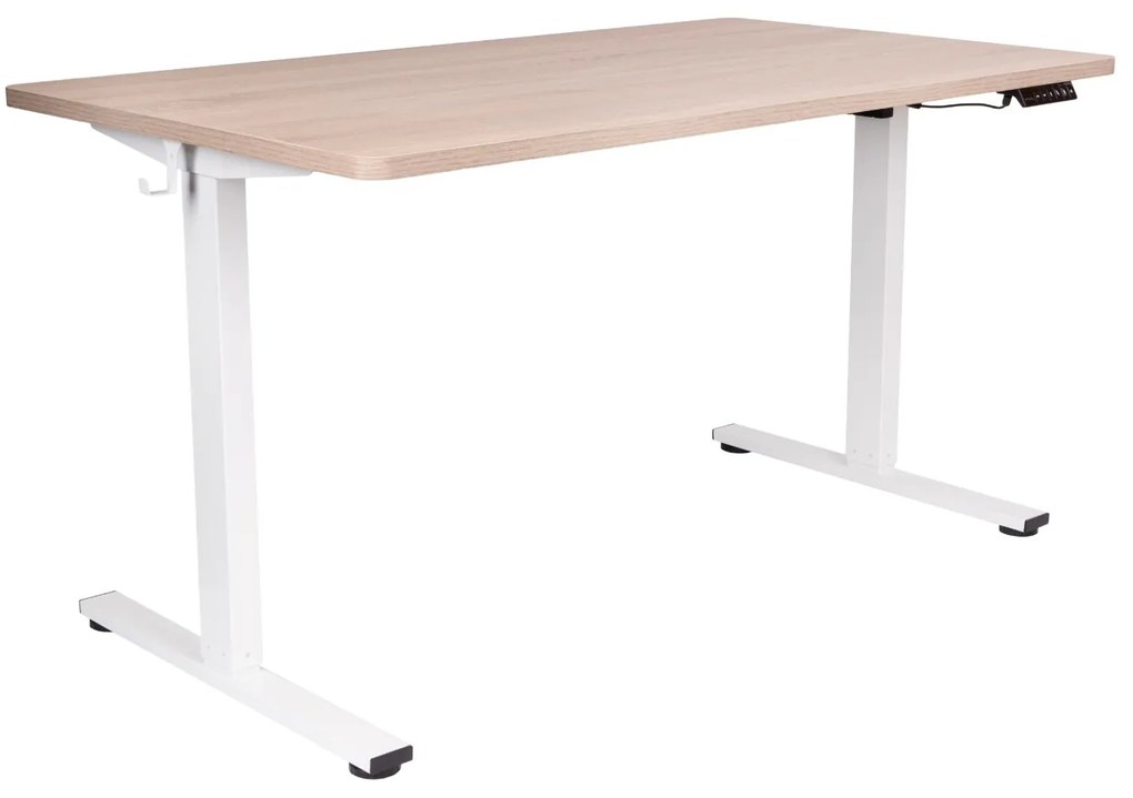 Výškovo nastaviteľný stôl Alto 100 White 120 cm