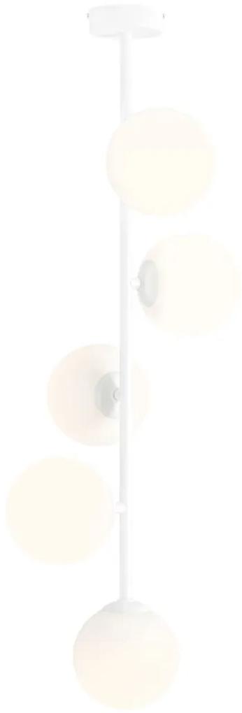 LIBRA 5 | Stropná lampa s 5 zdrojmi svetla Farba: Biela