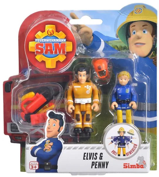 Požiarnik Sam Figúrky 2 ks s prísl. III, 4 druhy