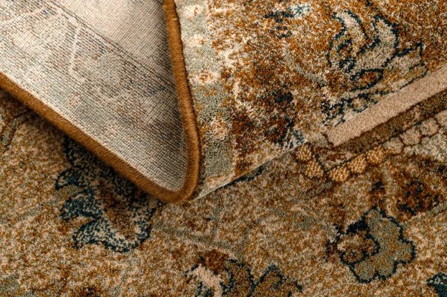 Koberec OMEGA ABBAS kamel béžový / hnedý