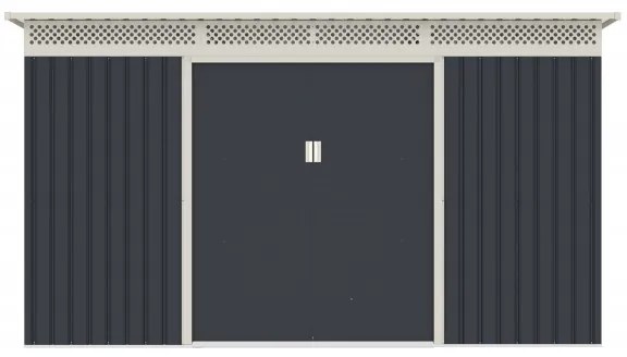 G21 Záhradný domček G21 GRAH 915 - 340 x 269 cm, antracitový