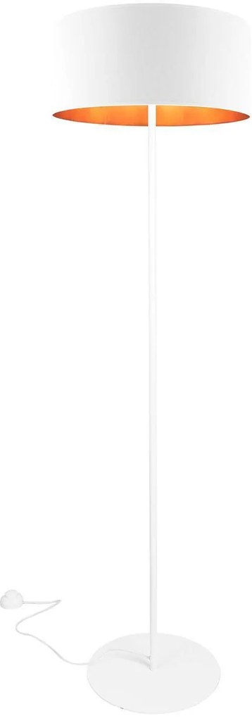 Stojacia lampa Shade, 1x textilné tienidlo (výber zo 4 farieb), (výber z 3 farieb konštrukcie), (fi 44cm), g
