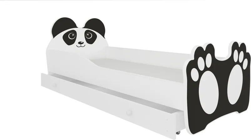 Posteľ do detskej izby 140x70 cm Panda