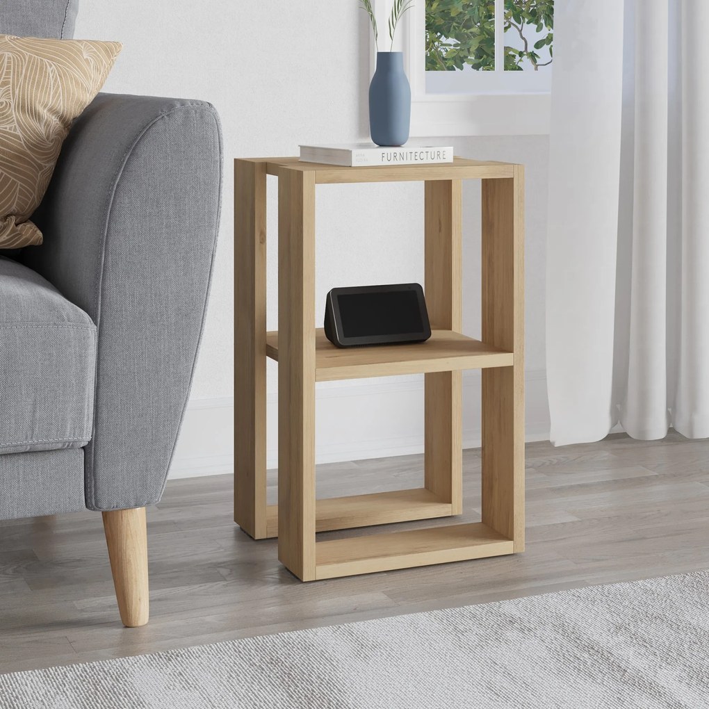 Nočný stolík Houseland Lonie dub prírodný