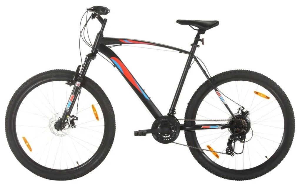 vidaXL Horský bicykel 21 rýchlostí 29" koleso 58 cm rám čierny
