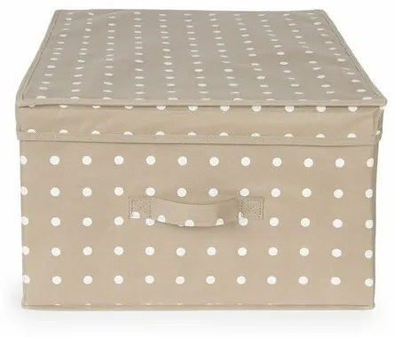 Compactor Skladací úložný kartónový box Rivoli, 40 x 50 x 25 cm, hnedá, L