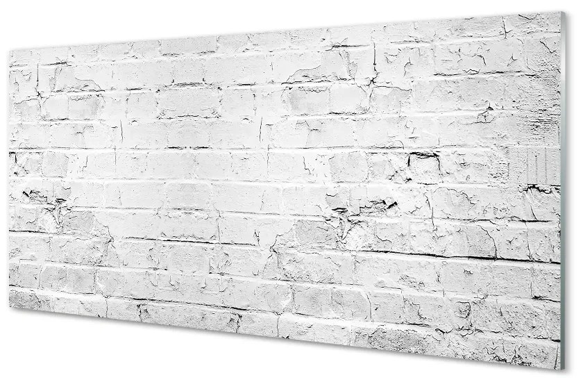 Sklenený obklad do kuchyne Tehlové múry wall 140x70 cm