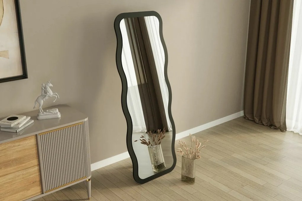 Zrkadlo Aror Black 50 x 160 cm