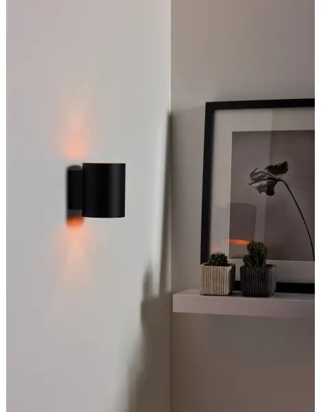 Lucide 23252/01/30 - Nástenné svietidlo XERA 1xG9/42W/230V čierna