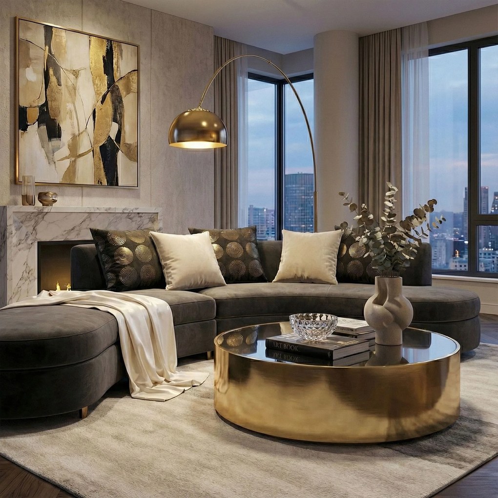 Tutumi Tutumi, obliečka na vankúš 45x45 cm, vzor BC08, čierna, NAZ-88010