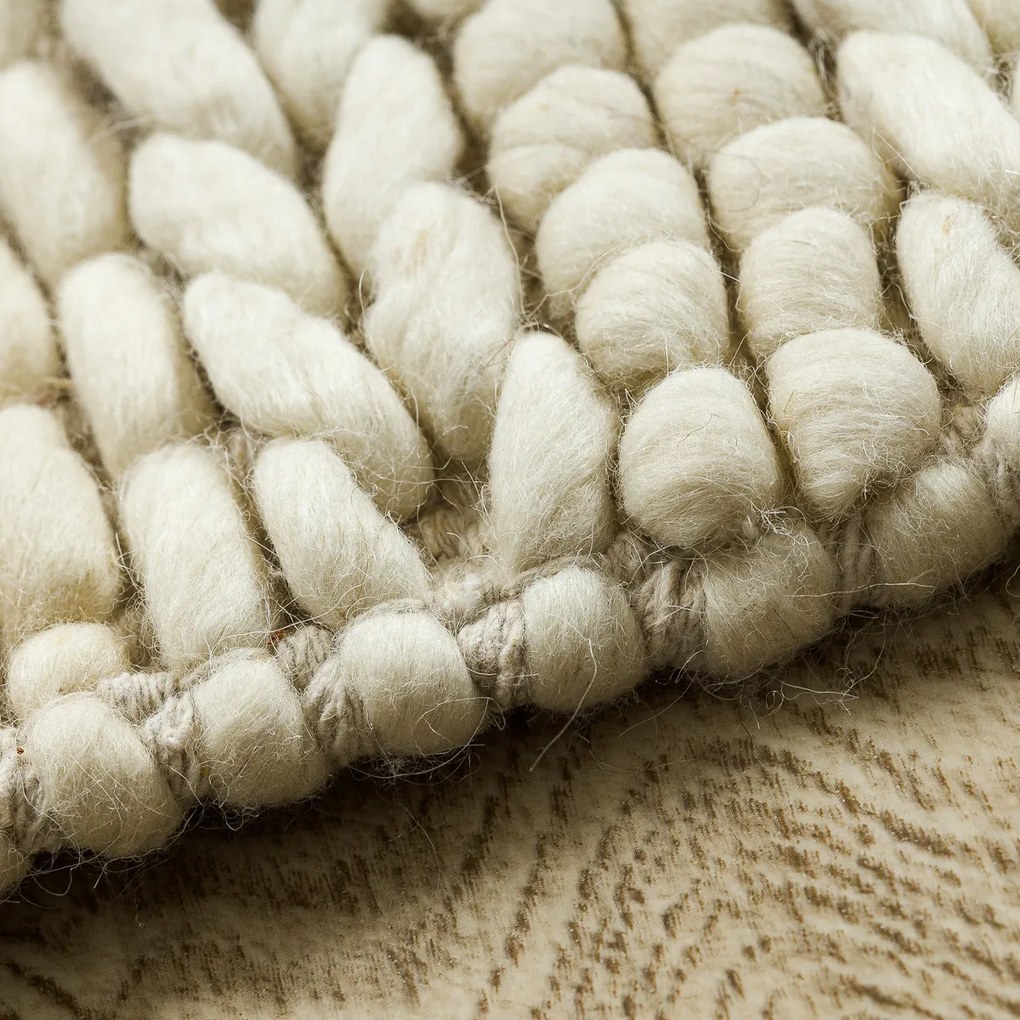 Kusový koberec Tahar 99002B cream, 160x240, biela, obývacia izba, Dywany Łuszczów