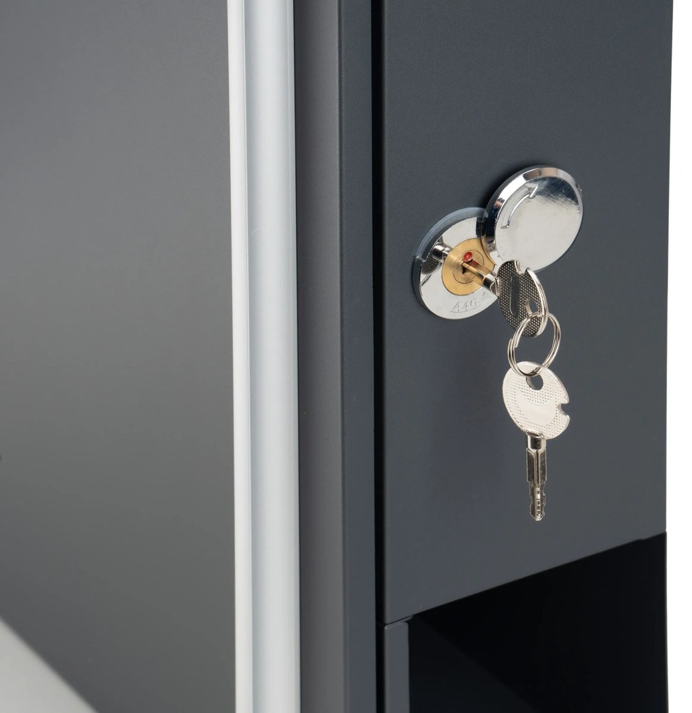 Poštová schránka MILUZ antracitová