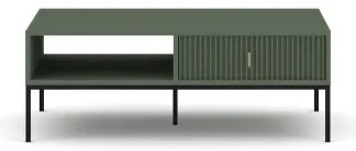 Konferenčný stolík SUE zelený/čierny