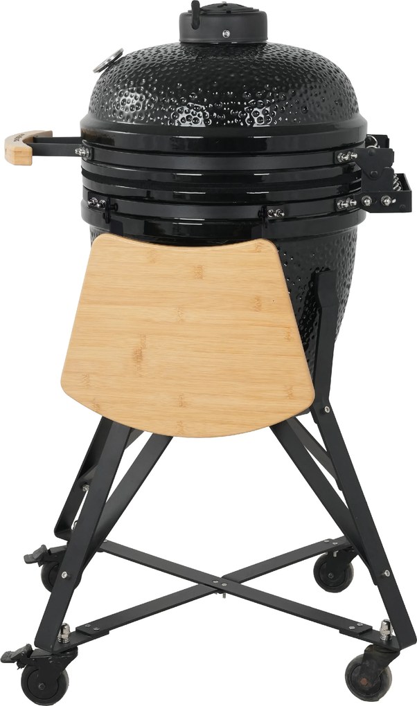 Keramický Kamado BBQ gril BestBerg BBGK-46B / Ø 38,3 cm / čierna