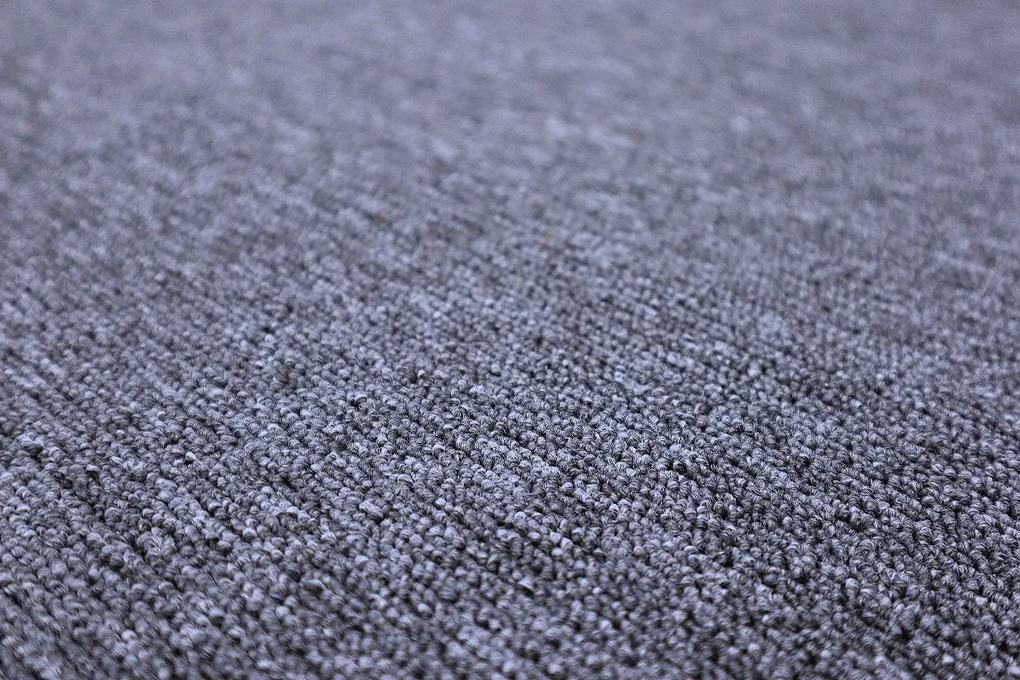 Vopi koberce Kusový koberec Astra šedá kruh - 160x160 (priemer) kruh cm