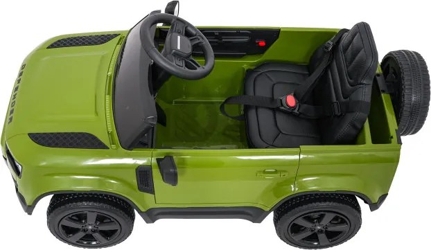 Elektrické autíčko Land Rover Defender zelené