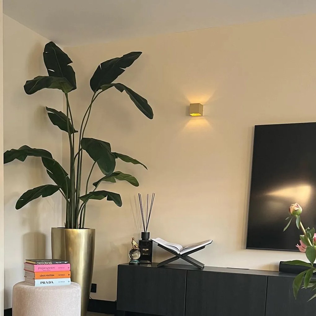 Moderná nástenná lampa zlatá - Transfer