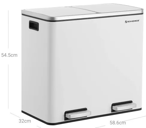 Odpadkový kôš 48L LTB48WT