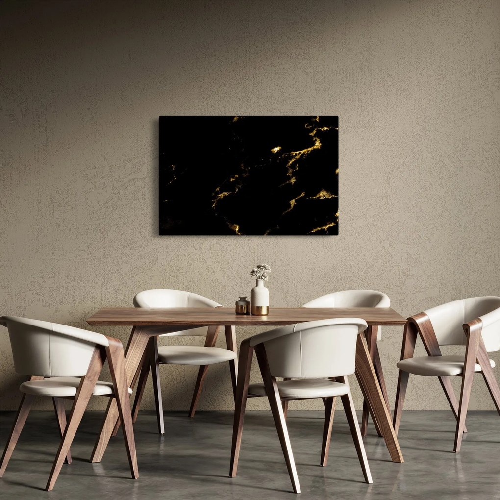 Obraz - Zlaý dekor (90x60 cm)