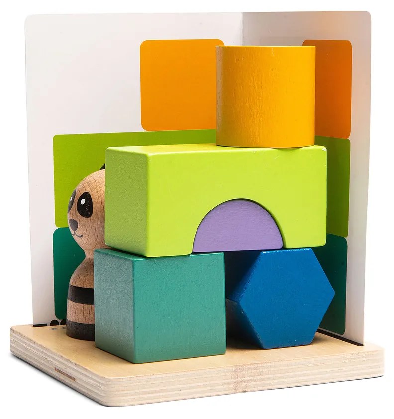 Logické puzzle - panda