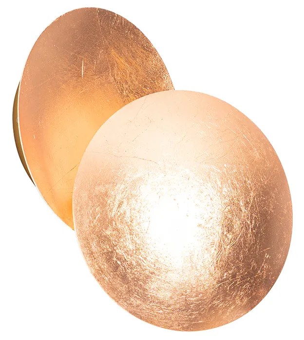 Inteligentná nástenná lampa medená vrátane WiFi G9 - Sunrise