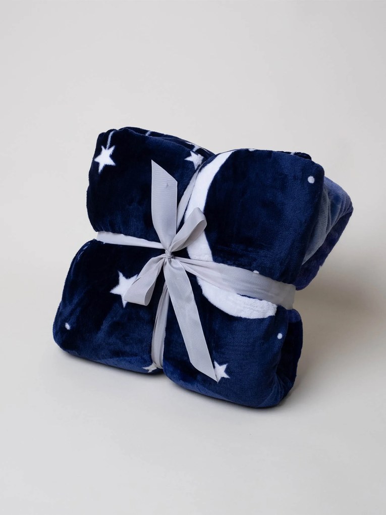 Baránková deka mikroplyš Exclusive 150 × 200 cm – Nočná obloha