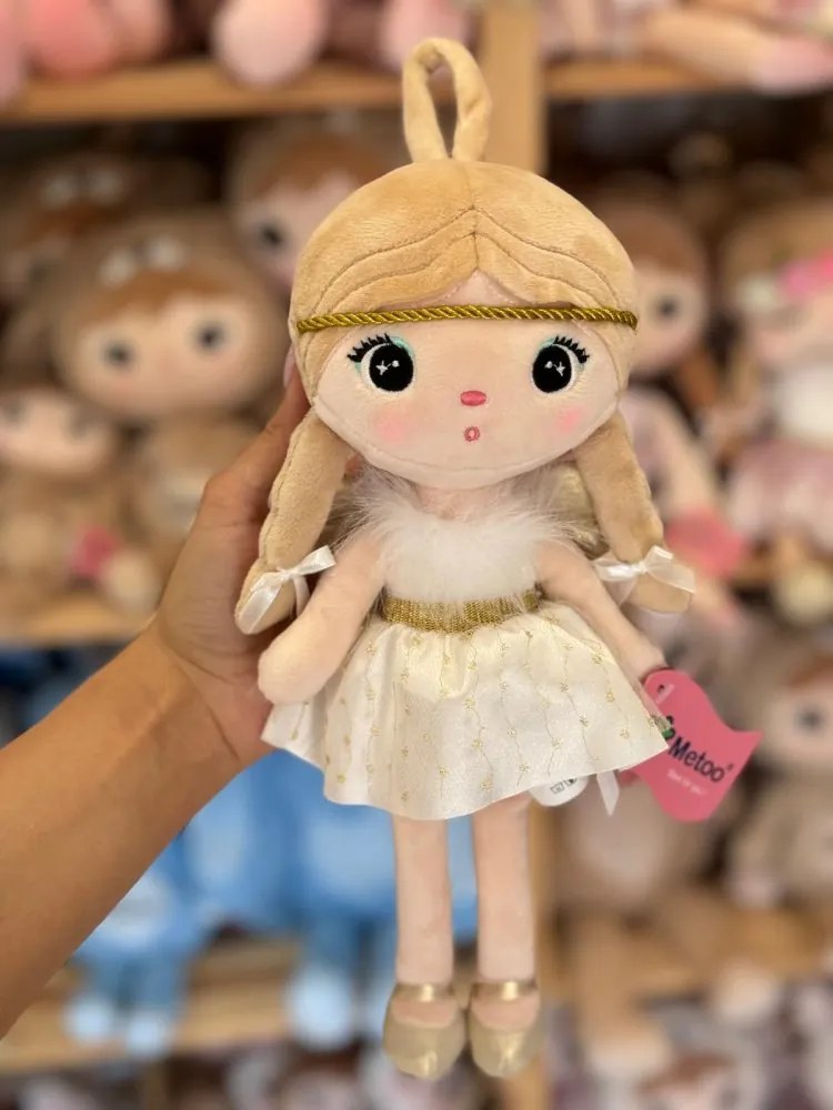 Mojkáčik - Bábika Anjelik biela mini 30 cm